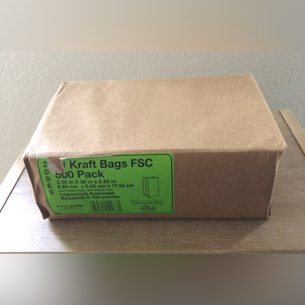 NEW DURO MULTI-PURPOSE BROWN PAPER BAGS